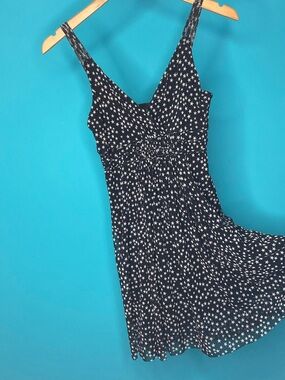 Mexx Black Dress with White Star Detail